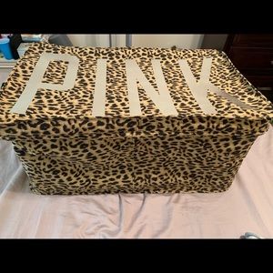 Victoria's Secret Leopard Storage Bin